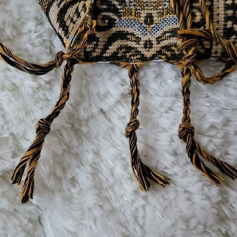 BOHO EMBELLISHED SCARF WRAP